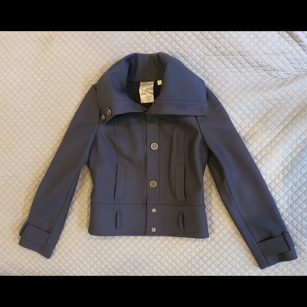 Navy coat military pea coat